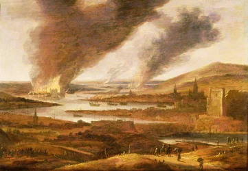Die Niederländer in der Medway 1667